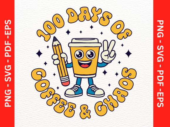 100 Days of Coffee and Chaos Graphics