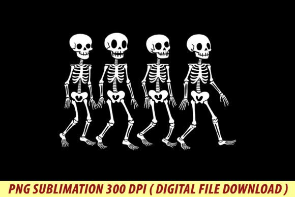 Dancing Skeleton Halloween Skull Png Graphics