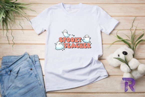 Spooky Boo Teacher Halloween PNG Graphics