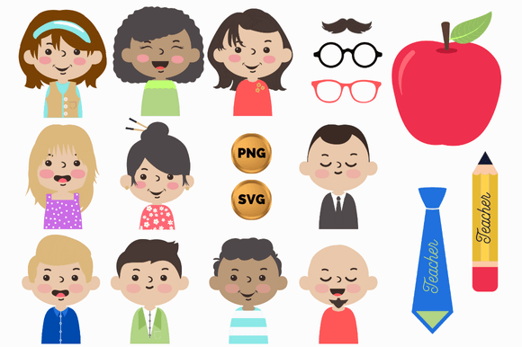 Teacher Drawings: Graphics for Creative Projects
